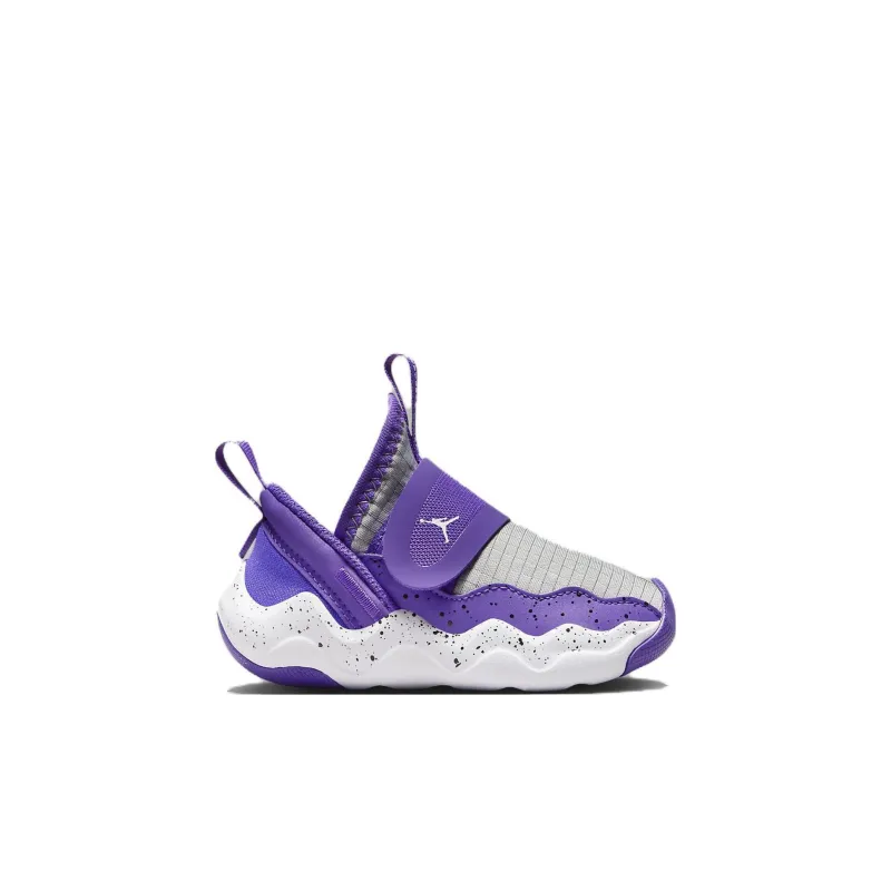 Jordan Jordan 23/7 Cushioning Wear-Resistant Low-Top Toddler Shoes Purple Infant And Toddler-1