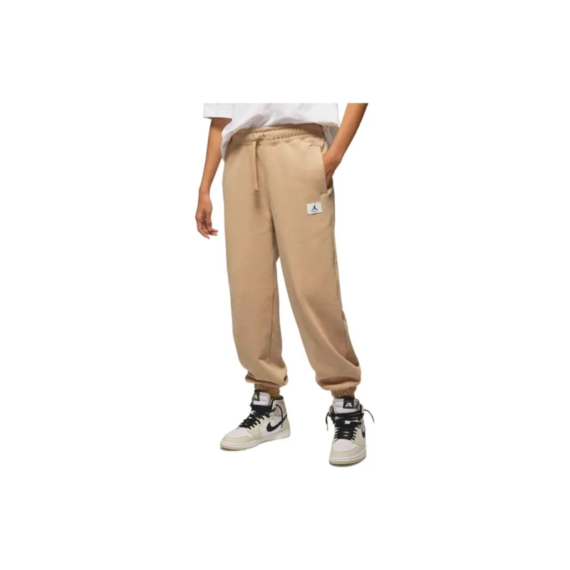 Jordan Knitted Sweatpants Women's Khaki-3