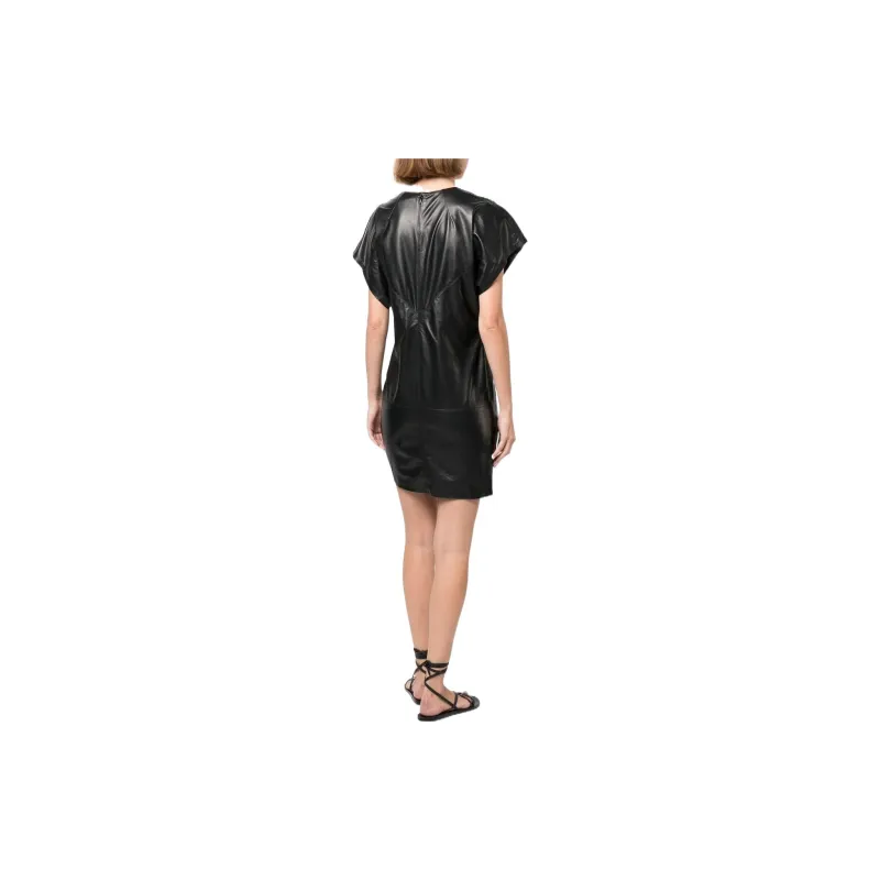 ISABEL MARANT Adelissa Leather Dress-2