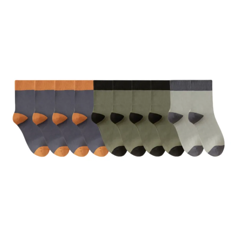 Lan Miao Mid Calf Socks Men's 10 Pack-6