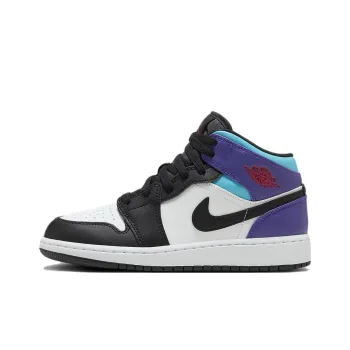 Jordan Kids Jordan 1 Mid GS 'Aqua' Sneakers