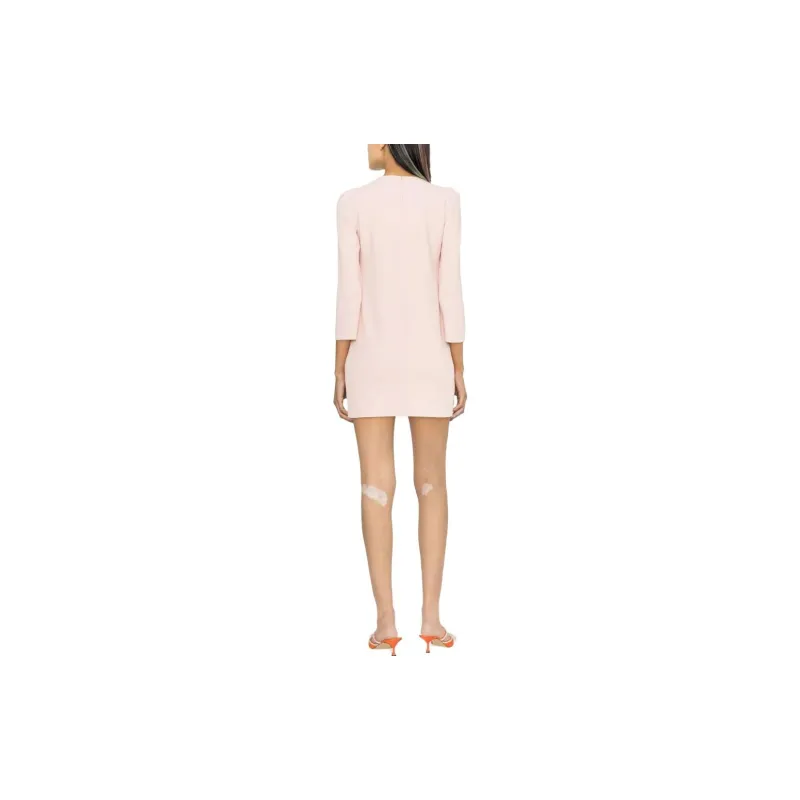 Elisabetta Franchi Long-Sleeved Dresses Women's Pink-2