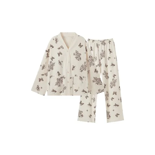OUSHIBO Pajama Set Women's Image Color