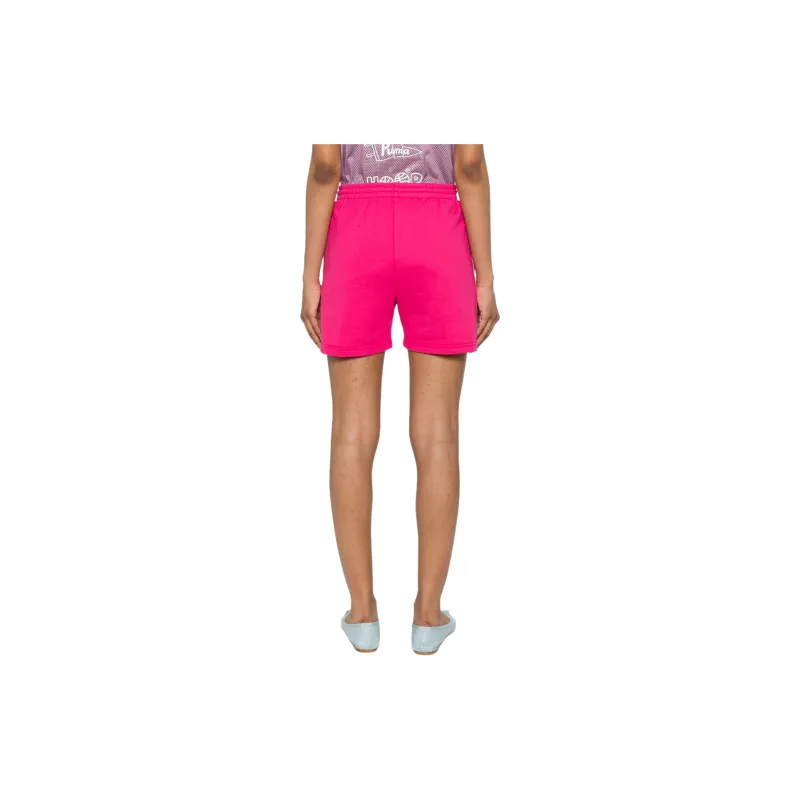 PAROSH Striped Jersey Shorts-1
