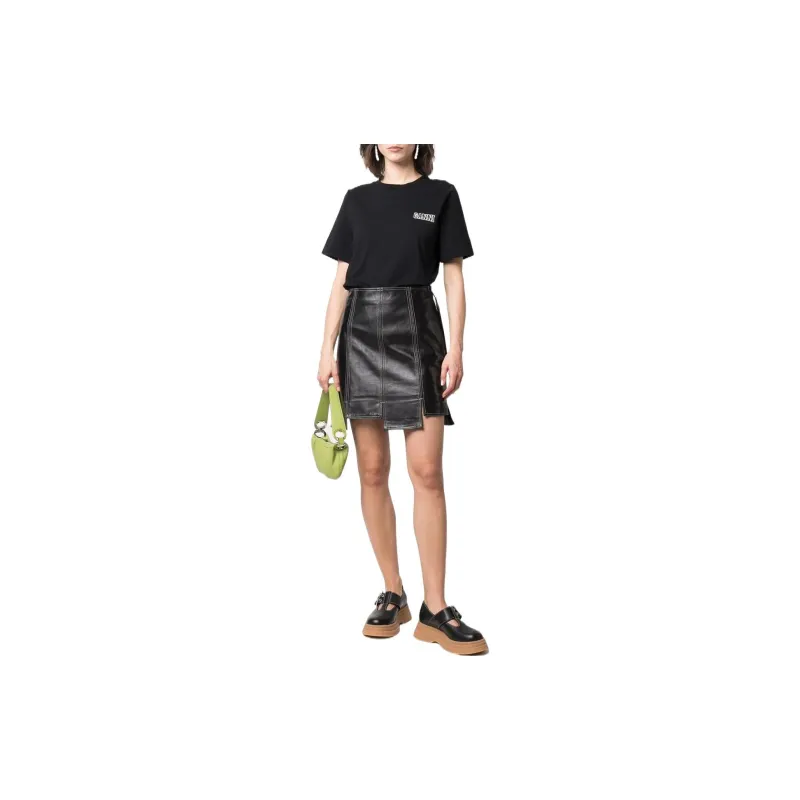 GANNI T-Shirts Women's Black-1