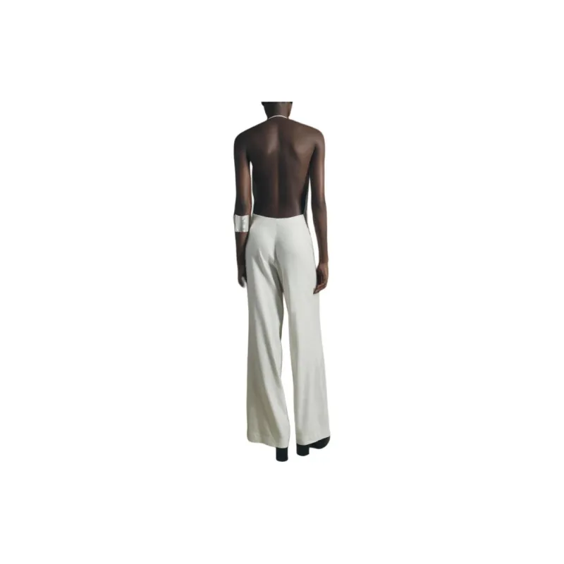 ZARA Jumpsuits Women's White-3