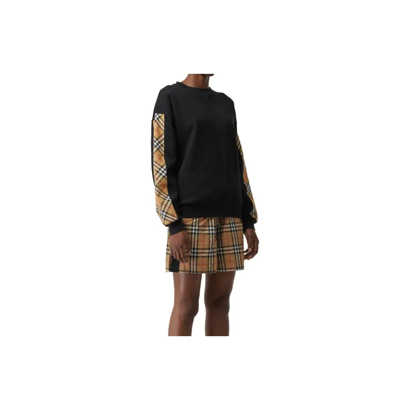 Burberry Sweatshirt Women's Black-2
