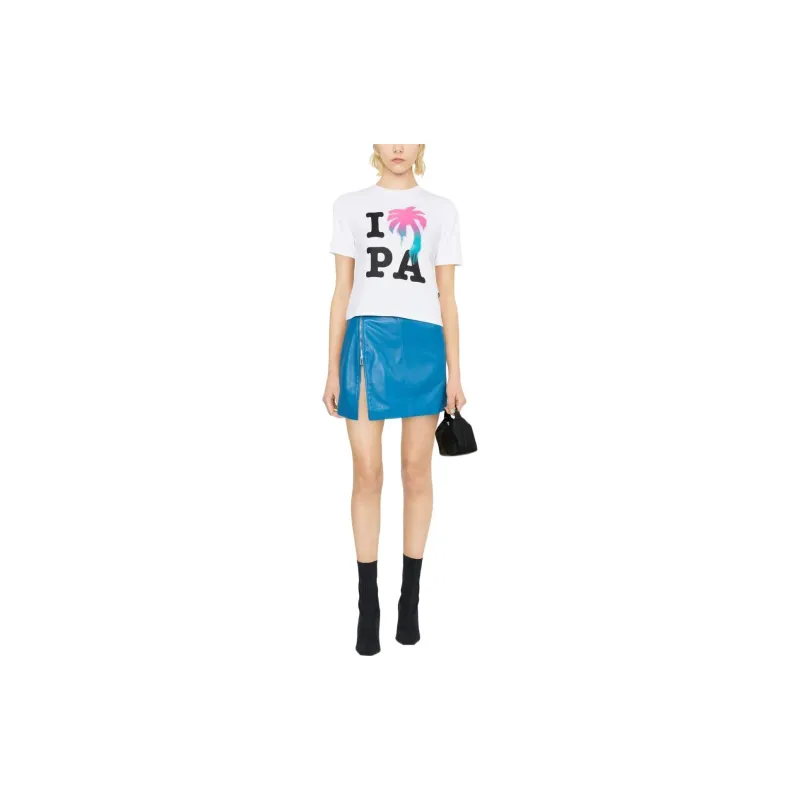 PALM ANGELS T Shirts Women's White-1