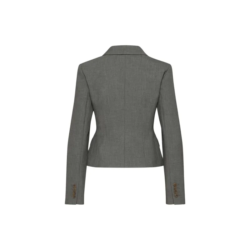 ARITZIA FW24 Babaton Curate Blazer Business Suit Women's Heather Charcoal/Stone Phoebe Zhennan Charcoal-1