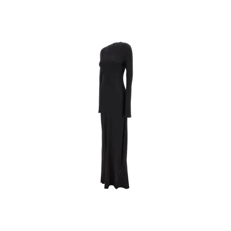 Rotate Long-Sleeved Dresses Women's Black-2