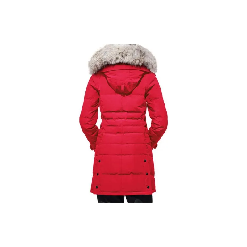Canada Goose Lorette Series Down Jackets Women's Red-3