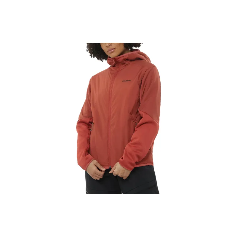 SALOMON OUTLINE WARM HYBRID Jackets Coats Women's Tandoori Spice-2