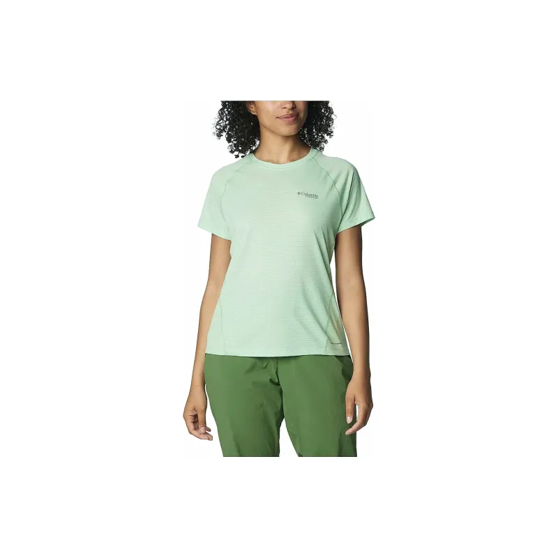 Columbia T Shirts Women's Green-3