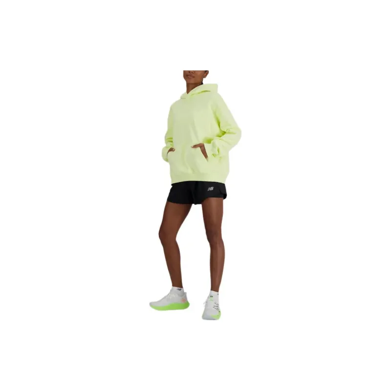 New Balance Sweatshirt Women's Neon Yellow-5