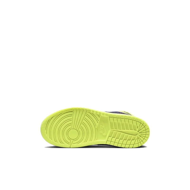 Jordan 1 Mid SE Volt Vivid Orange PS-5