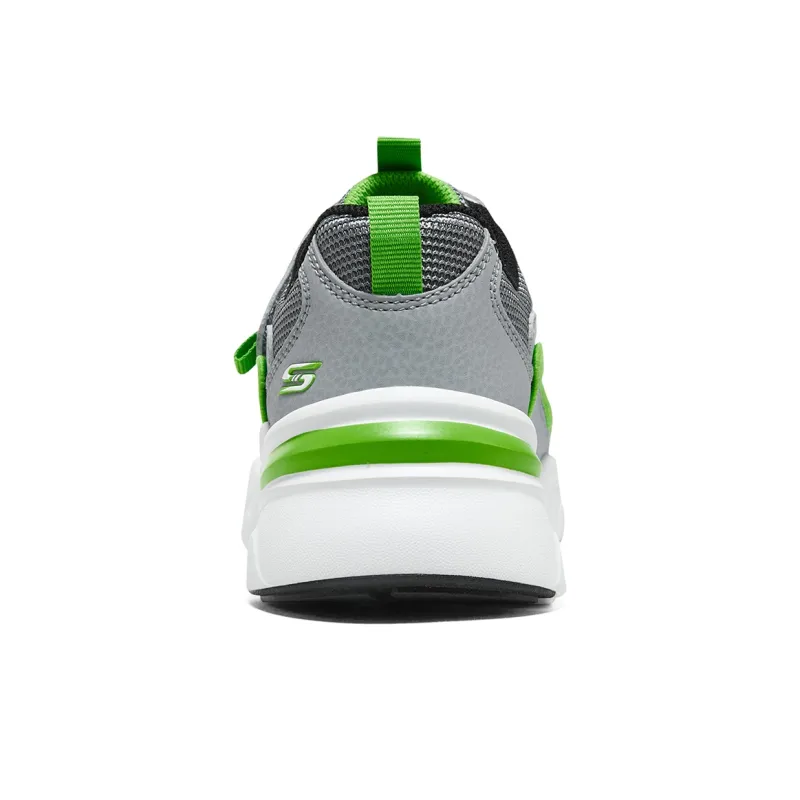 Skechers Anti-Slip Wear-Resistant Low-Top Kids' Running Shoes Lemon Gray Teenagers-4