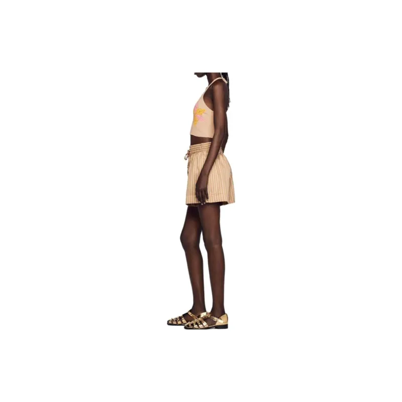 Sandro Casual Shorts Women's Brown-2