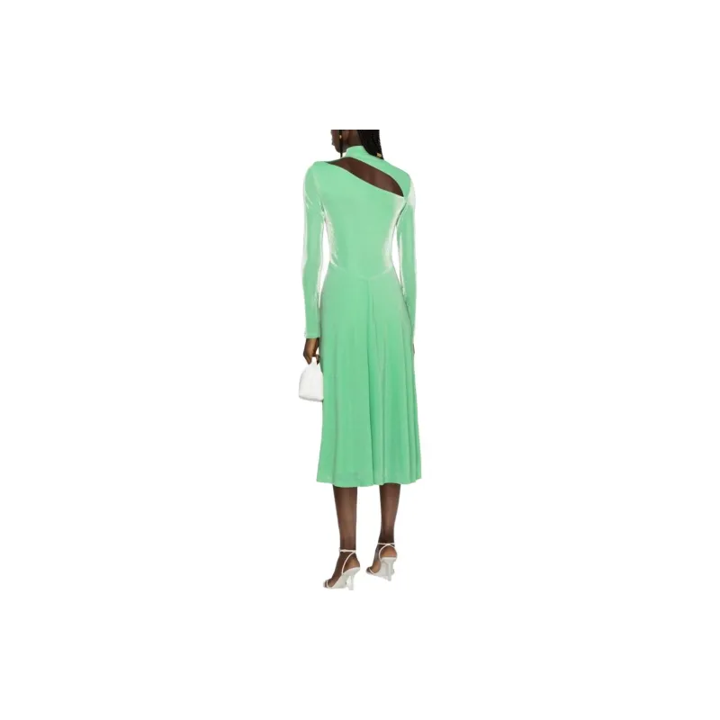 Rotate Cut-out Midi Dress-3