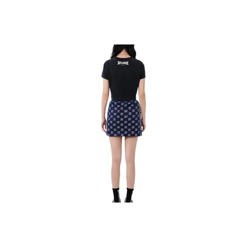 Boy London T Shirt Women's Gray-2