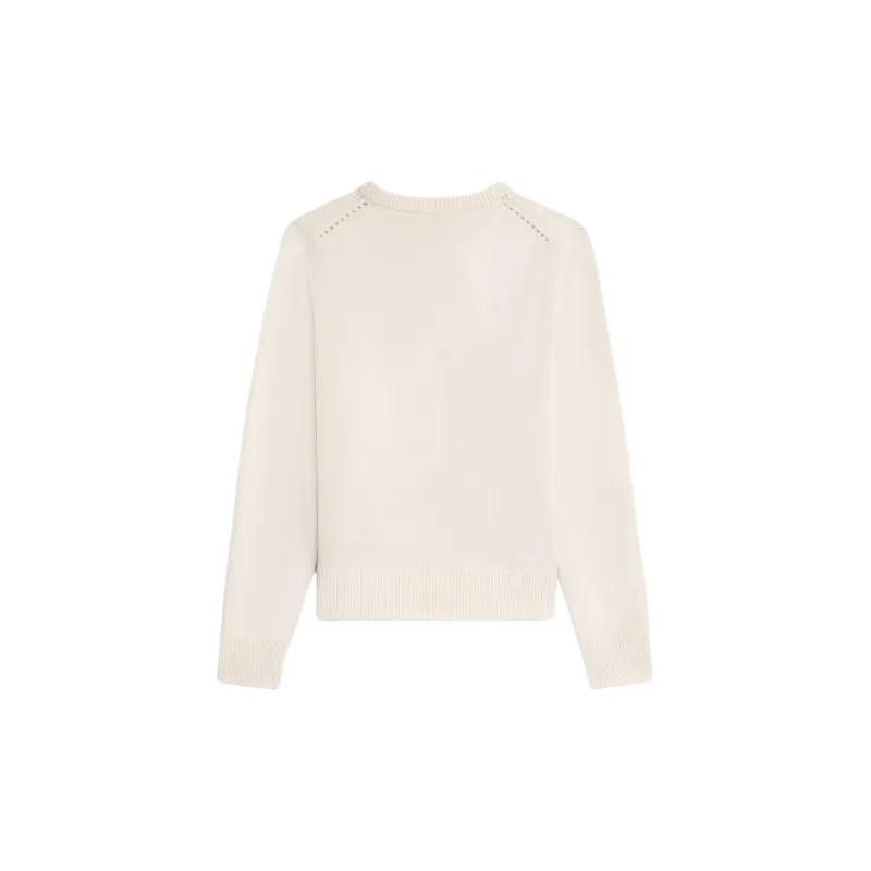 CELINE Crew Neck Sweater In Heritage Cashmere-1