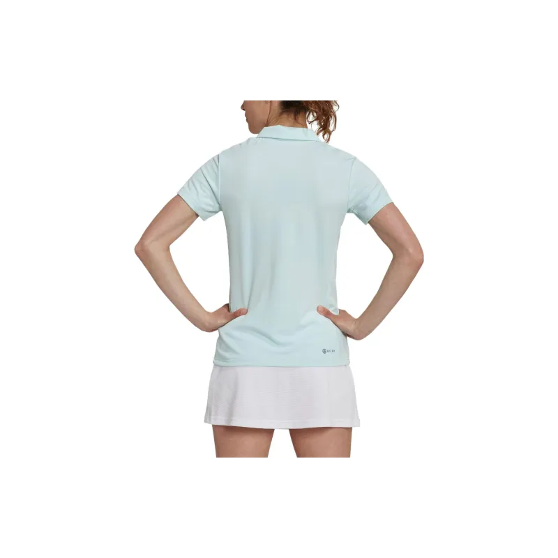 Adidas Polo Shirts Women's Light Blue-2