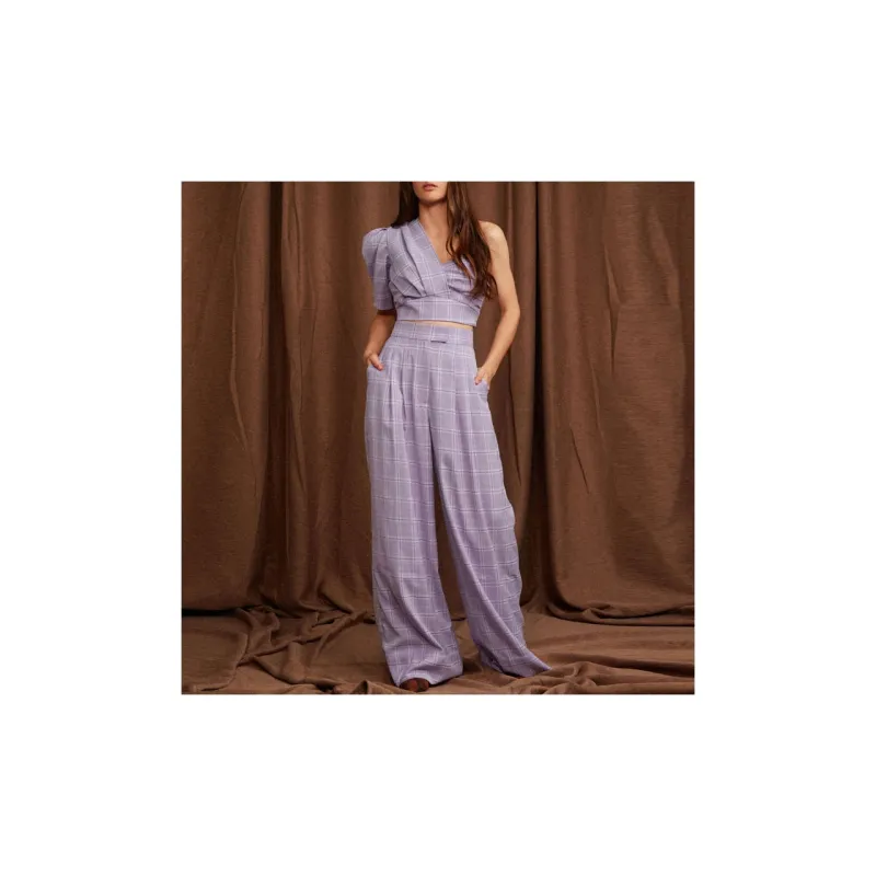 ACLER Casual Pants Women's Purple-4