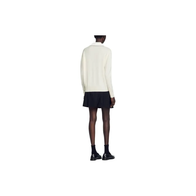 Sandro Sweaters Women's White-2