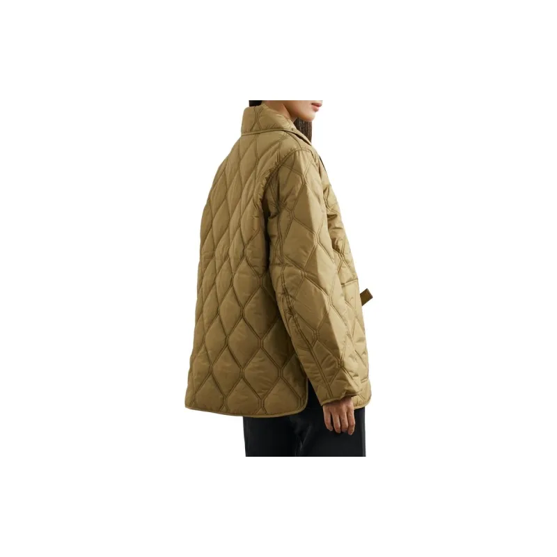 GANNI Puffer Jacket Women's Brown-2