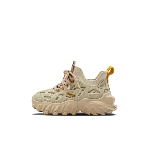 KAPPA KIDS Anti Kick And Wear Resistant Kids Lifestyle Shoes Beige Kids'