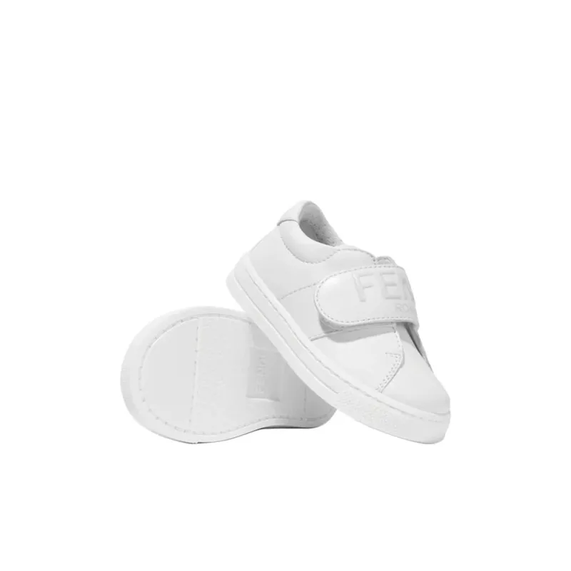 FENDI Low Top Kids' Skateboarding Shoes White Kids'-4