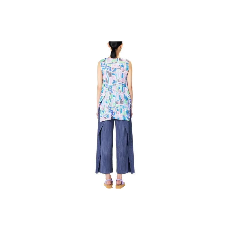 PLEATS PLEASE ISSEY MIYAKE Tank Tops Women's Multicolor-6