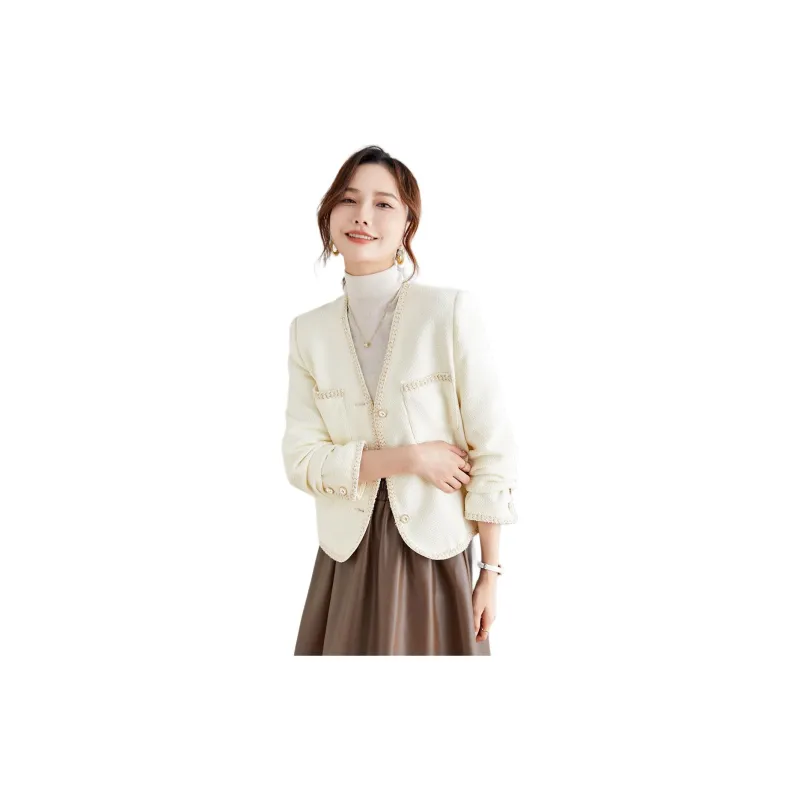 TERRE BLEUE Jackets & Coats Women's Ecru-2