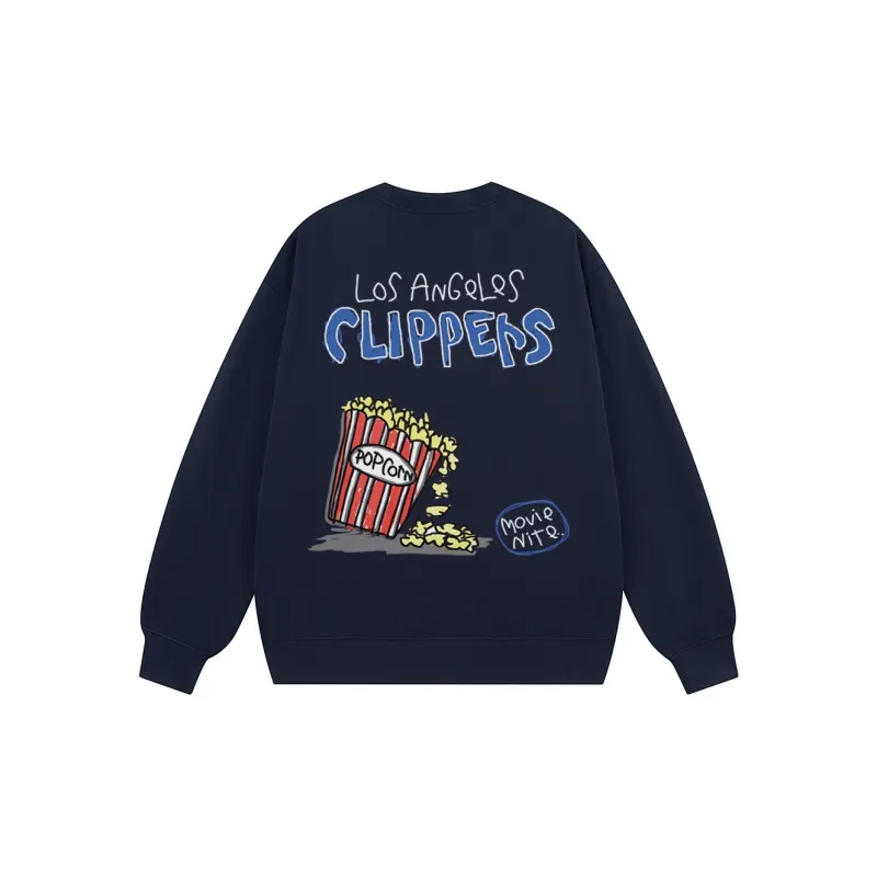 AFTER SCHOOL SPECIAL Sweatshirt Unisex Navy Blue-1
