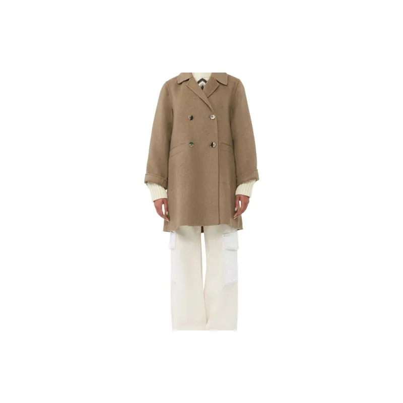 GANNI Jackets Women's Brown-1