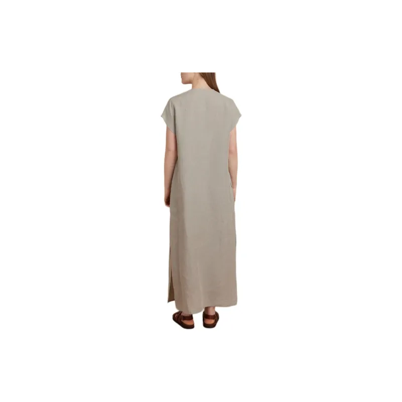 Agnes B. SS24 Sleeveless Dress Women's Beige-2