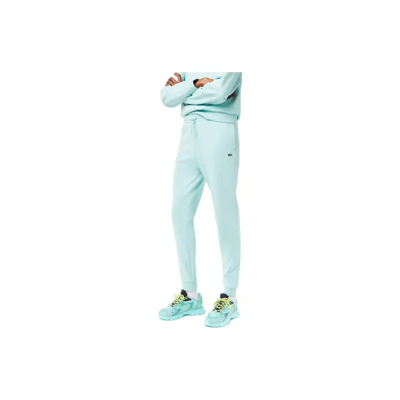 LACOSTE Knitted Sports Pants Women's Mint Green-2