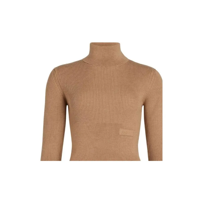 Patou Ribbed Roll neck Sweater-5