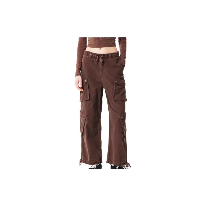 Ed Hardy Cargo Pants Women's Ice Mocha Brown-2