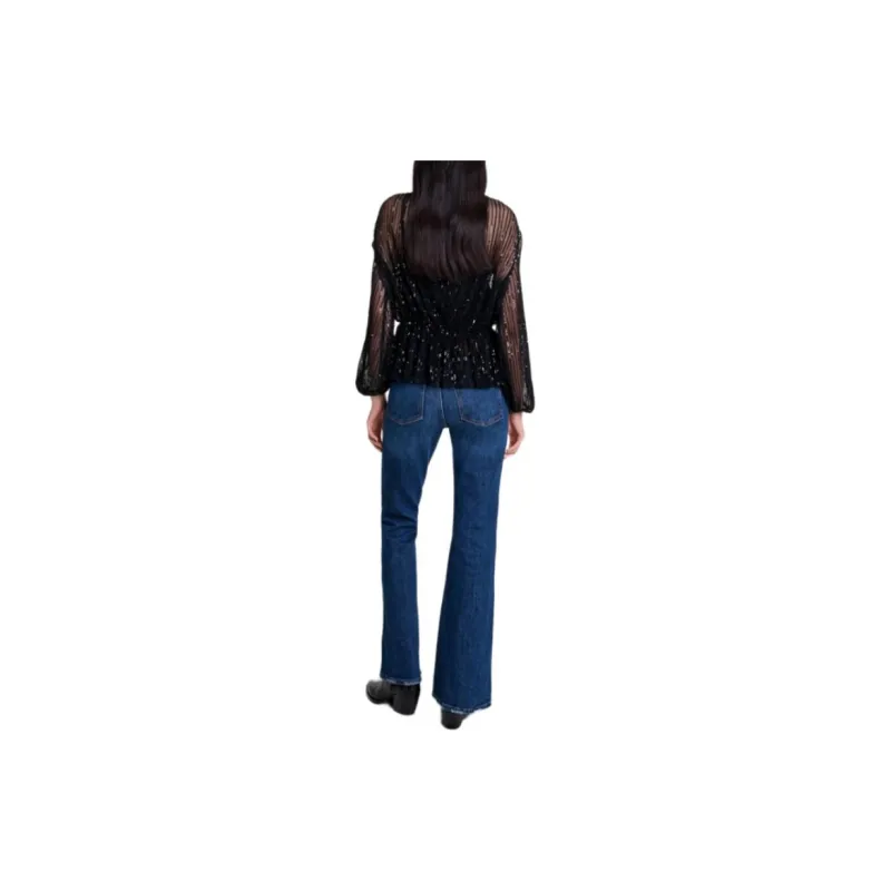 Maje Sequinned Blouse-2