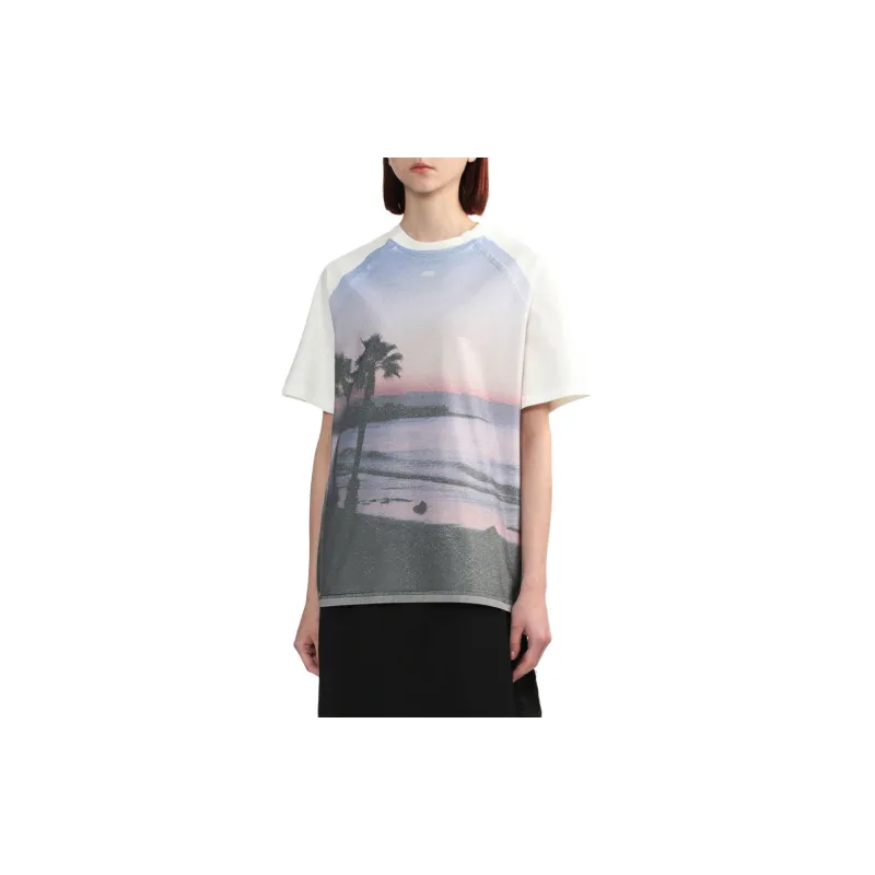 ADER ERROR Photograph print Cotton blend T shirt-2