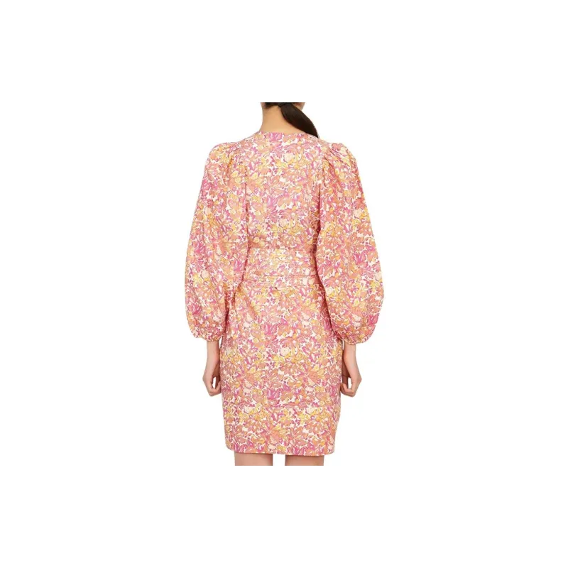 Vanessa Bruno Long Sleeved Dress Women's Multicolor-2