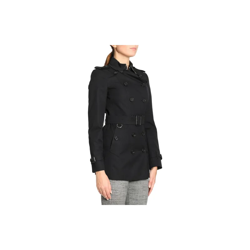 Burberry Trench Coat Women's Black-3
