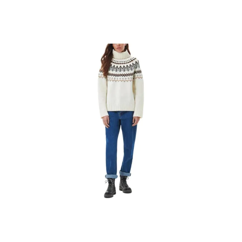 BARBOUR Sweaters Women's Ecru-1