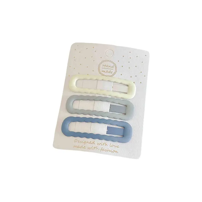 Water Jade Alloy Hair Clips Women's-0