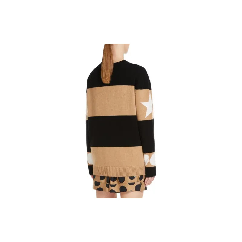 MaxMara Striped Knitted Jumper-3