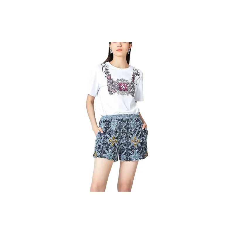 Laurence & Chico Denim Shorts Women's Blue-1