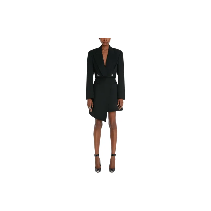 Alexander McQueen FW22 Casual Short Skirts Women's Black-1