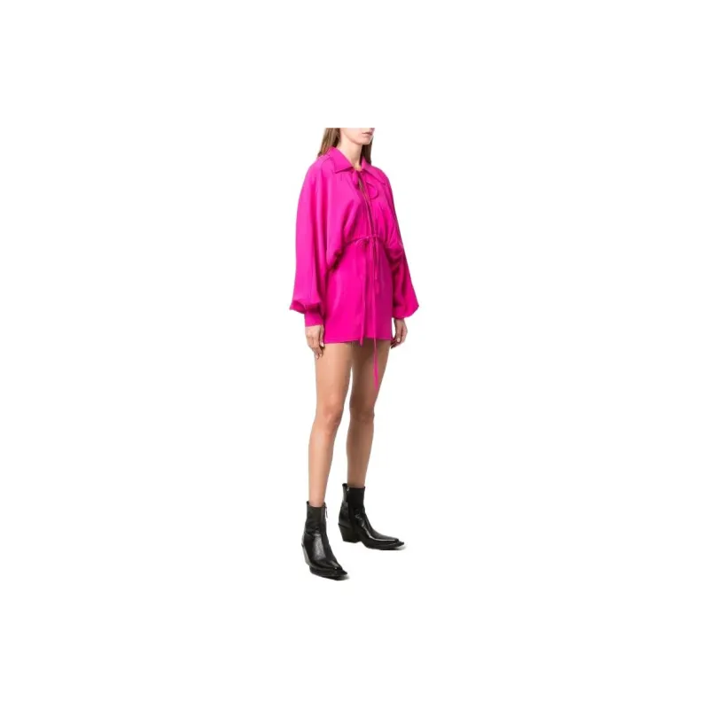 AMIPARIS Bow detail Long sleeve Dress-2