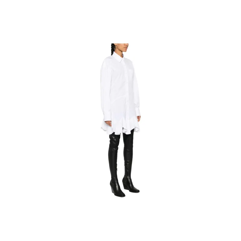 Stella McCartney Ruffled Mini Shirt Dress-3