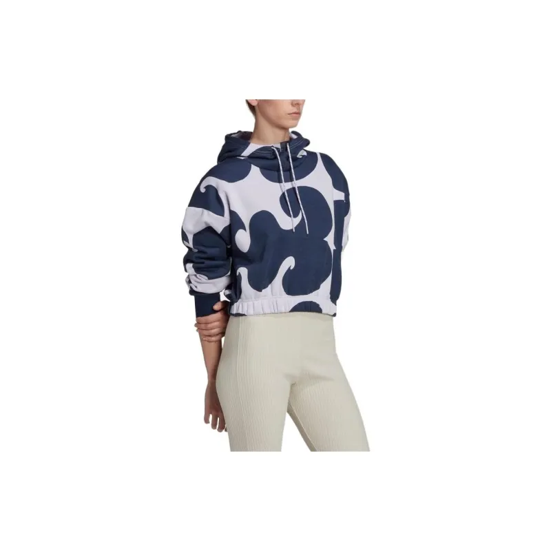 Marimekko X Adidas Sweatshirts Women's Purple-3